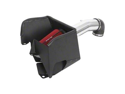 Spectre Performance Cold Air Intake with Red Filter; Polished (19-23 5.7L RAM 1500)