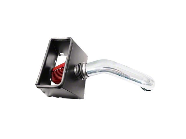 Spectre Performance Cold Air Intake with Red Filter; Polished (09-18 5.7L RAM 1500)