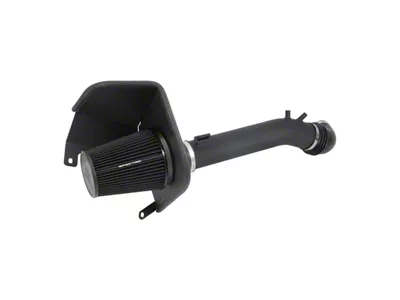 Spectre Performance Cold Air Intake with Black Filter; Black (14-18 6.2L Sierra 1500)