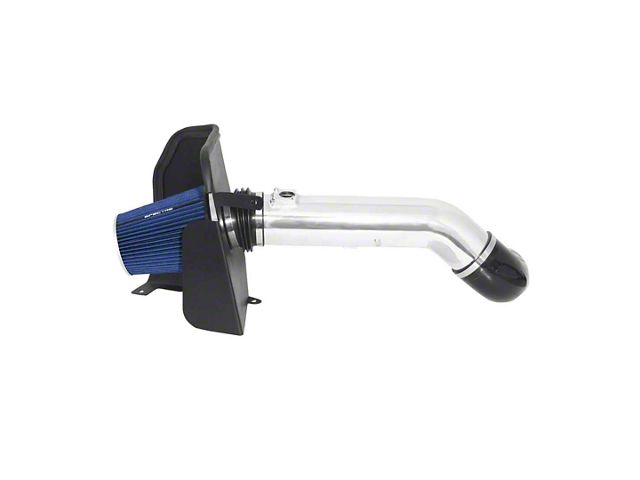 Spectre Performance Cold Air Intake with Blue Filter; Polished (09-13 V8 Sierra 1500)