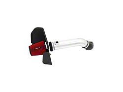 Spectre Performance Cold Air Intake with Red Filter; Polished (11-13 6.0L Sierra 2500 HD)