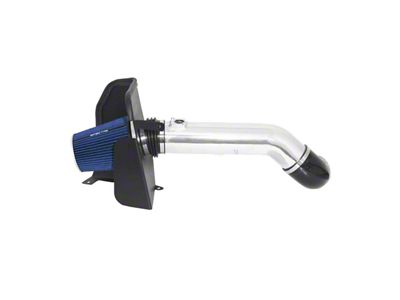 Spectre Performance Cold Air Intake with Blue Filter; Polished (09-13 V8 Silverado 1500)