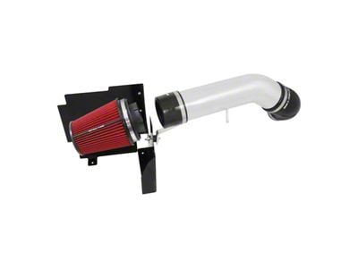 Spectre Performance Cold Air Intake with Red Filter; Polished (99-06 6.0L Silverado 1500)