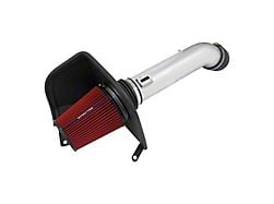 Spectre Performance Cold Air Intake with Red Filter; Polished (16-19 6.0L Silverado 2500 HD)