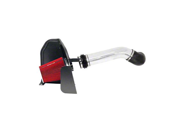 Spectre Performance Cold Air Intake with Red Filter; Polished (07-08 Yukon)