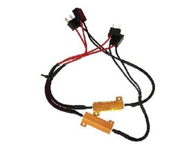 Speed Demon Lights Resistors for LED Replacement Bulbs; 9005/9006/9012/H10 (11-25 F-350 Super Duty)