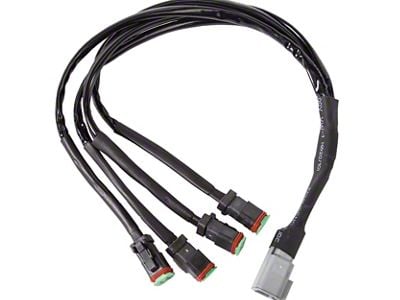 Speed Demon Lights Harness Splitter; AMP to Deutsch