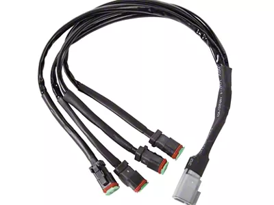 Speed Demon Lights Harness Splitter; AMP to Deutsch