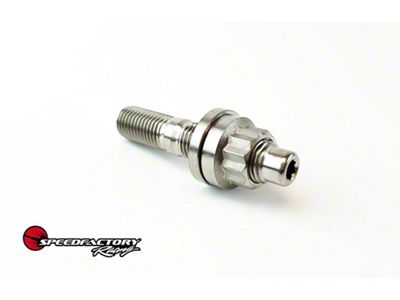 SpeedFactory Racing Titanium Exhaust Manifold Stud Kit; Raw (03-10 6.0L/6.4L Powerstroke F-250 Super Duty)