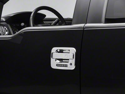 SpeedForm Door Handle Covers without KeyPad; Chrome (04-14 F-150)