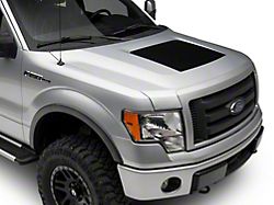 SpeedForm Hood Decal; Matte Black (09-14 F-150, Excluding Raptor)