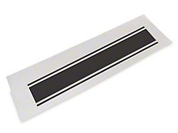 SpeedForm Rear Vertical Stripe; Matte Black (94-24 RAM 3500)