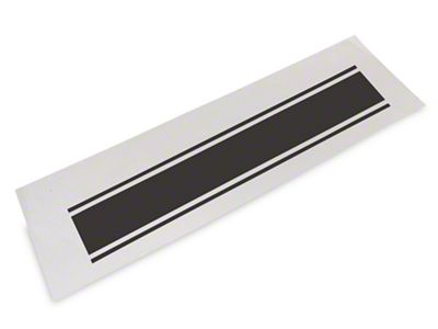 SpeedForm Rear Vertical Stripe; Matte Black (94-24 RAM 3500)