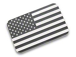 SEC10 Center Flag Decal; Matte Black (19-25 Ranger)