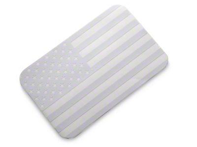 SEC10 Center Flag Decal; White (19-25 Ranger)