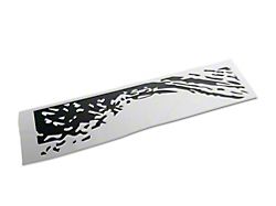 SEC10 Tailgate Splatted Decal; Matte Black (19-25 Ranger)