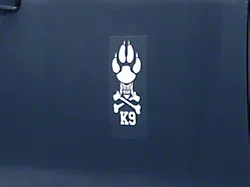 SpeedForm K9 Novelty Decal; White (Universal; Some Adaptation May Be Required)