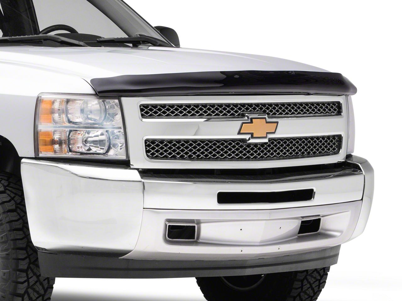SpeedForm Silverado 1500 Bug Hood Deflector Smoked S112352 (0713
