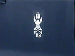 SpeedForm K9 Novelty Decal; White (Universal; Some Adaptation May Be Required)