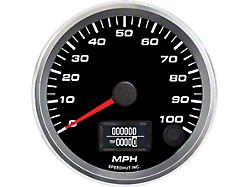 Speedhut Revolution Series 3-3/8-Inch GPS Speedometer; 100 MPH (Universal; Some Adaptation May Be Required)