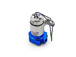 Speedmaster 140 GPH Universal Billet Fuel Pump; Blue (Universal; Some Adaptation May Be Required)