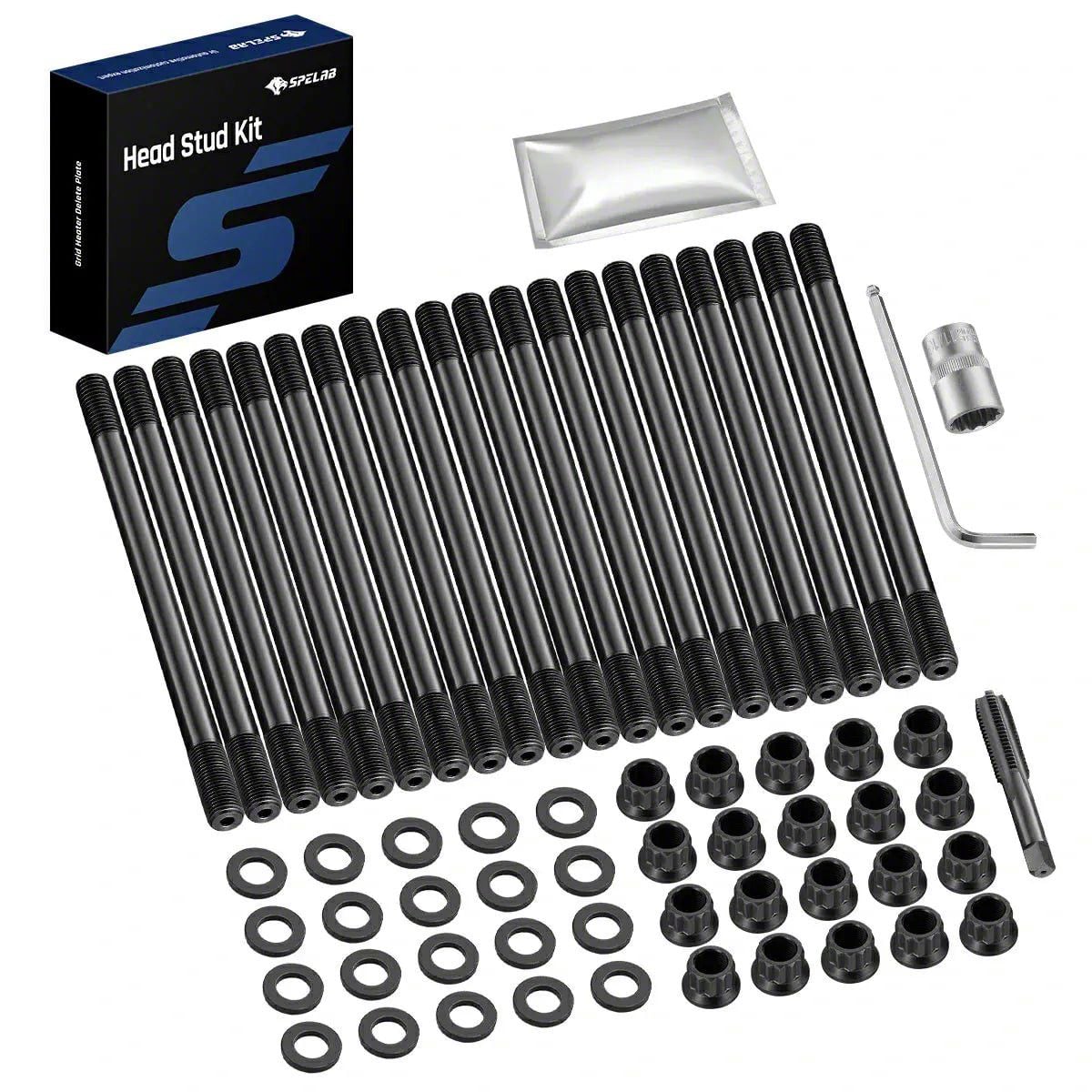 Spelab Head Stud Kit SPOS08876SP (03-07 6.0L Powerstroke F-350 Super Duty)