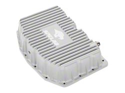 Spelab Cast Aluminum Finned Oil Pan; Silver (11-26 6.7L Powerstroke F-250 Super Duty)