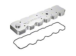 Spelab Billet Aluminum Valve Cover; Silver (03-05 5.9L RAM 2500)