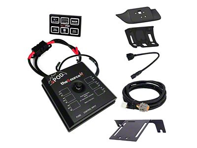 sPOD SourceLT Mini6 Power Management Vehicle Kit (23-25 F-350 Super Duty)