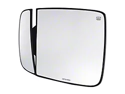 Spotter Mirror Blind Spot Heated Mirror Glass; Driver Side (09-18 RAM 1500)