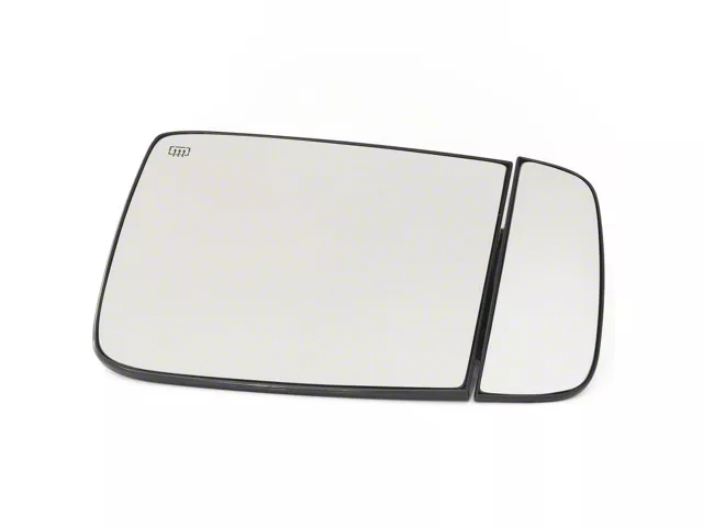 Spotter Mirror Blind Spot Heated Mirror Glass; Passenger Side (09-18 RAM 1500)