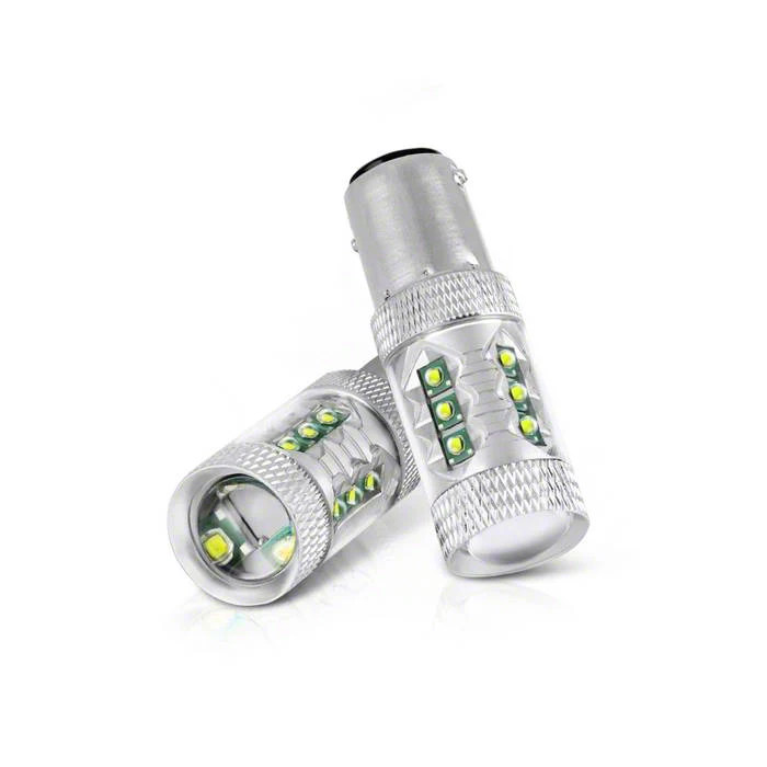 CREE Chip Machine-Soldered Bulbs; White 5500K; 1157/BAY15D