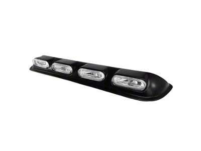 4-Inch 4-Roof Oval Fog Lights with Switch (Universal; Some Adaptation May Be Required)