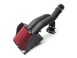RedRock Cold Air Intake; Wrinkle Black (15-26 2.7L EcoBoost F-150)