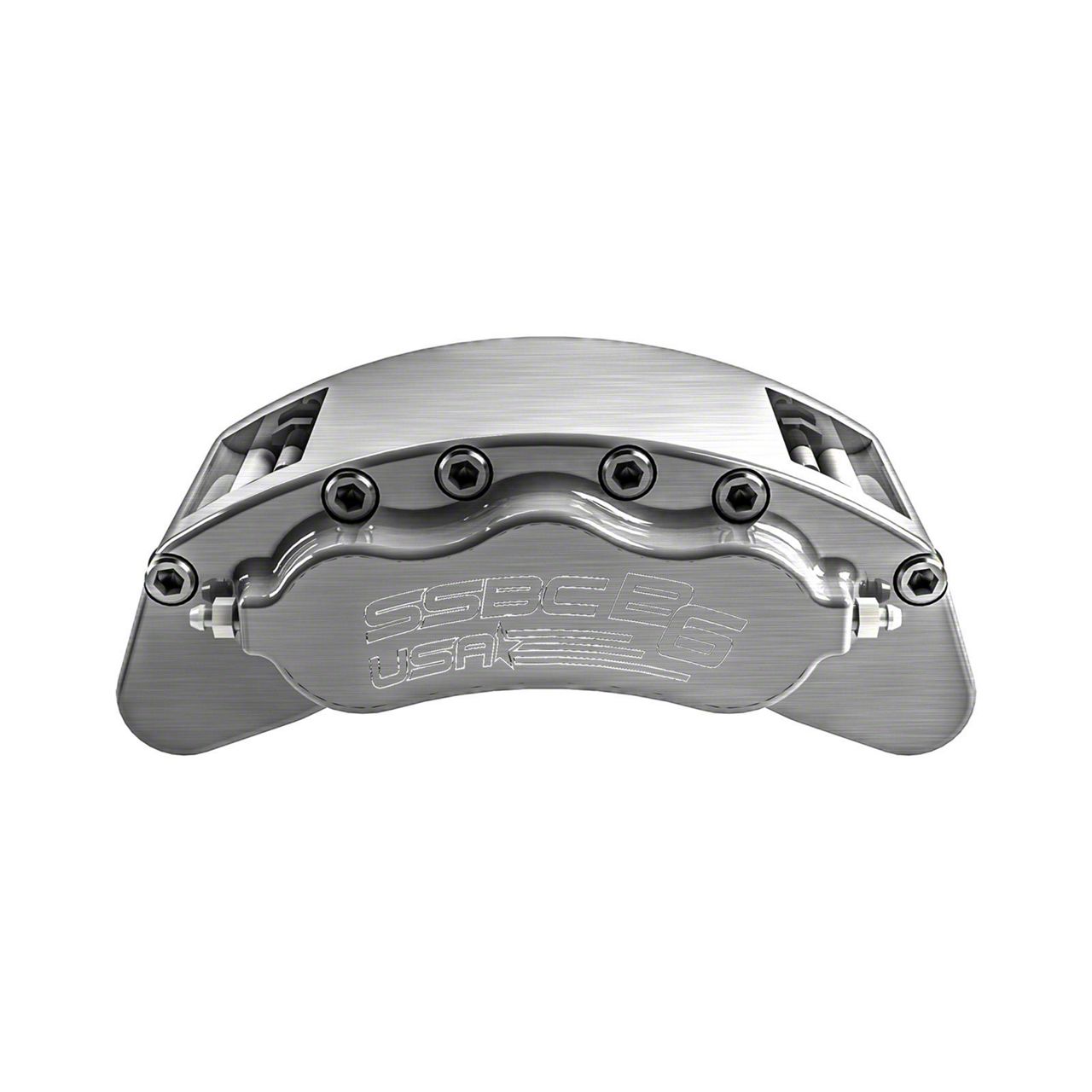 SSBCUSA Yukon B6Brawler Rear 6Piston Direct Fit Caliper and SemiMetallic Brake Pad Upgrade