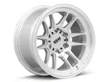 SSW Off-Road Wheels Raptor Machined Silver 6-Lug Wheel; 17x9; -12mm Offset (23-25 Canyon)