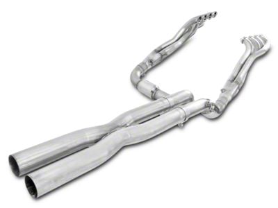 Stainless Works 1-7/8-Inch Headers with Catted X-Pipe; Performance Connect (14-18 5.3L, 6.2L Silverado 1500)