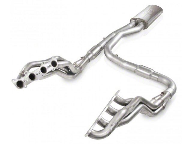 Stainless Works 1-7/8-Inch Headers with Catted X-Pipe; Performance Connect (10-14 6.2L F-150 Raptor SuperCab)