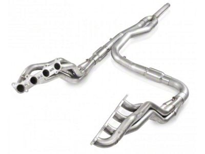 Stainless Works 1-7/8-Inch Headers with Catted Y-Pipe; Factory Connect (10-14 6.2L F-150 Raptor SuperCab)