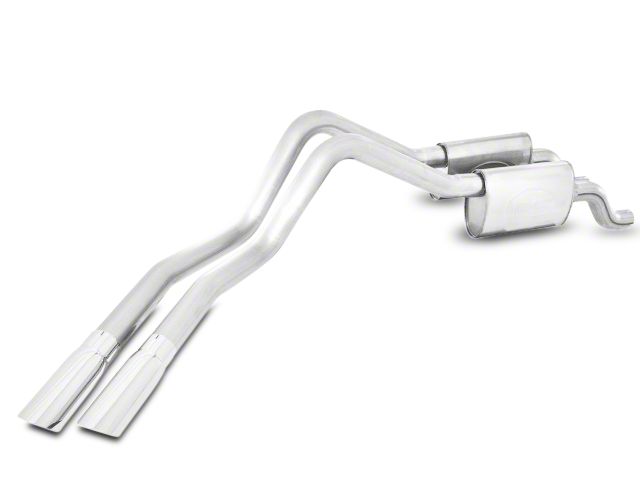 Stainless Works Turbo Chambered Dual Exhaust System; Performance Connect; Same Side Exit (10-14 6.2L F-150 Raptor)