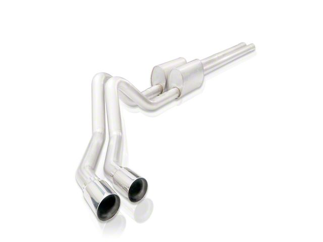 Stainless Works Legend Series Dual Exhaust System; Performance Connect; Same Side Exit (19-24 5.3L Sierra 1500)