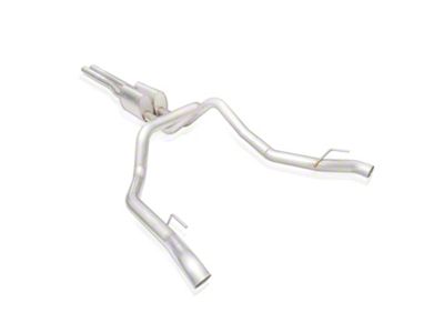 Stainless Works Redline Series Dual Exhaust System; Performance Connect; Rear Exit (19-25 5.3L Sierra 1500 w/ Factory Dual Exhaust)