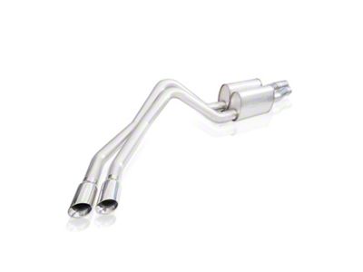 Stainless Works Legend Series Dual Exhaust System with Polished Tips; Performance Connect; Same Side Exit (15-20 6.2L Tahoe w/ Long Tube Headers)