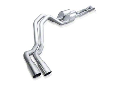 Stainless Works S-Tube Turbo Dual Exhaust System; Factory Connect; Same Side Exit (17-22 6.2L F-350 Super Duty)