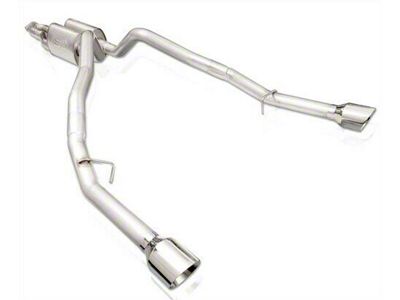 Stainless Works Legend Series Dual Exhaust System with Polished Tips; Rear Exit (19-24 5.7L RAM 1500 w/ Factory Dual Exhaust)
