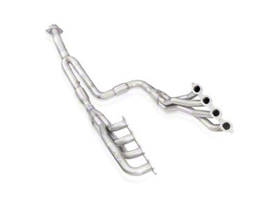 Stainless Works 1-7/8-Inch Catted Long Tube Headers; Factory Connect (20-24 6.6L Gas Sierra 2500 HD)