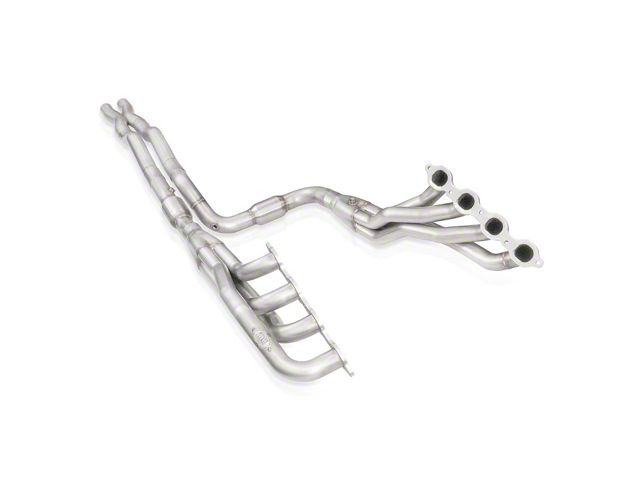 Stainless Works 1-7/8-Inch Catted Long Tube Headers; Performance Connect (20-24 6.6L Gas Sierra 2500 HD)