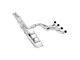 Stainless Works 2-Inch Catted Long Tube Headers; Performance Connect (20-24 6.6L Gas Sierra 2500 HD)