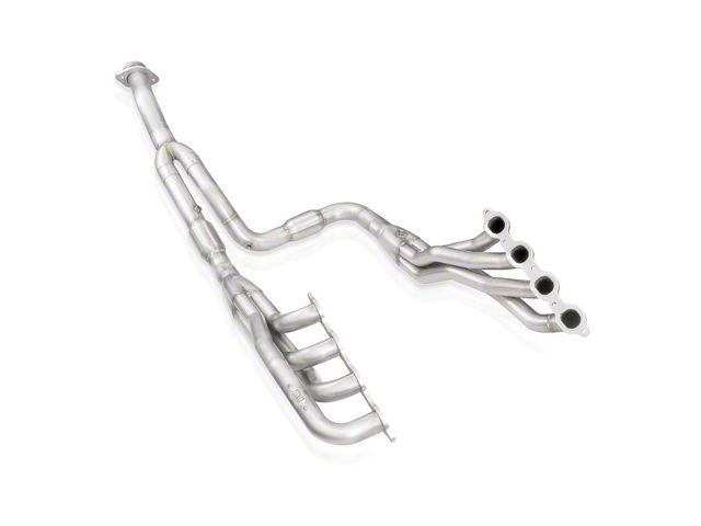 Stainless Works 1-7/8-Inch Catted Long Tube Headers; Factory Connect (20-24 6.6L Gas Sierra 3500 HD)