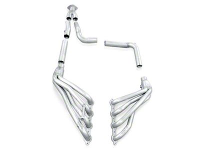 Stainless Works 1-3/4-Inch Long Tube Headers with Catted Leads; Factory Connect (99-02 2WD 4.8L, 5.3L Silverado 1500)